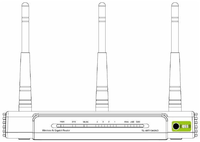 TP-Link TL-WR1043ND Wireless N Gigabit Router